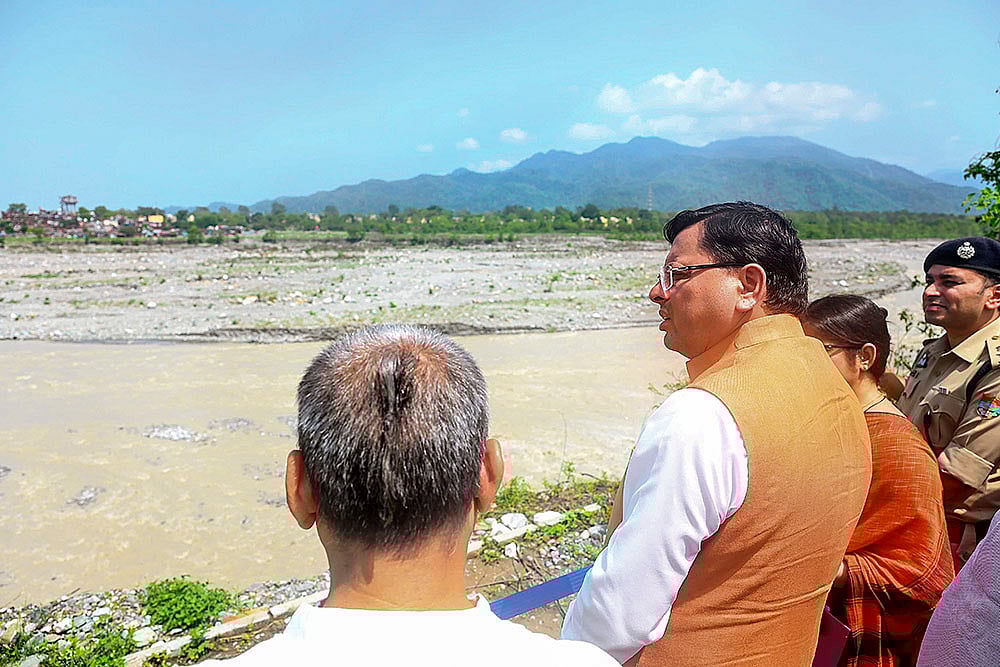 | Photo: PTI : Uttarakhand CM Pushkar Singh Dhami